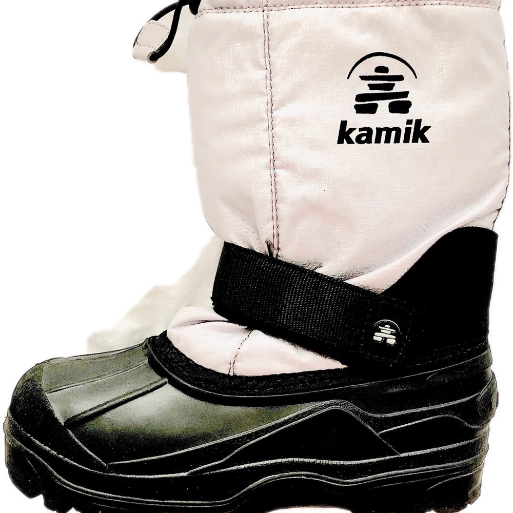 Kamik Snow Boots Youth Kids Silver Size 2